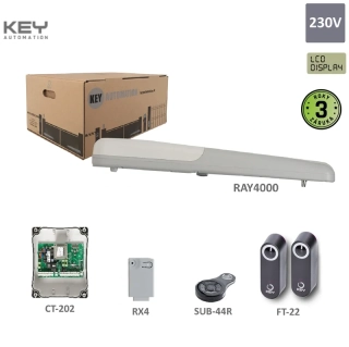 KEY RAY 4000.1 - 1x  RAY4000-230V,280W,2000N,1xSUB-44R,1xCT-202,1xRX4,1párFT-22